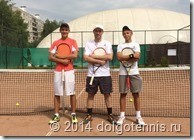 Макар Смоляков и Дима Кураксин - победители турнира "15th Babolat Cup" в парном разряде.