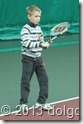 Петя Воронцов - 4 место в соревнованиях Теннисного Центра Долгопрудный.