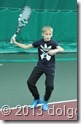 Смирнов Ваня - 2 место в соревнованиях Теннисного Центра Долгопрудный.