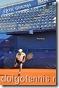 Центральный корт теннисного стадиона Stella Maris. Учебно-тренировочные сборы в Хорватии, август 2011