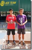 Филипп Гребенцов - победитель юношеского турнира “TORNEIO ACE TEAM III-C” в возрастной категории до 16 лет.